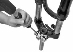 Radon Extracteur De Cône De Fourche Argenté -Remorque vélo importe boutique Kabelkronen Werkzeug 3